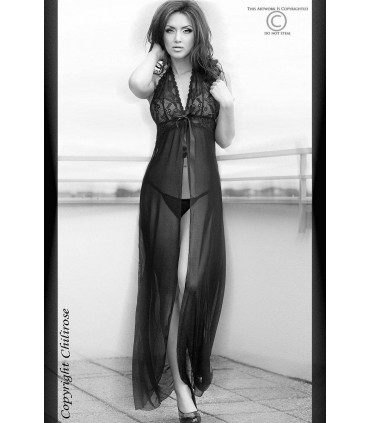 CR3275 BABYDOLL LARGO NEGRO S/M
