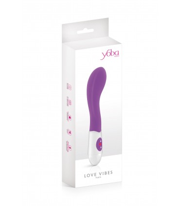VIBRADOR SILICONA G-SPOT YSALIS MORADO