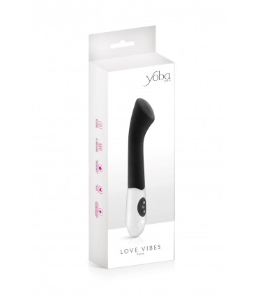 G-SPOT ZELIE BLACK SILICONE VIBRATOR