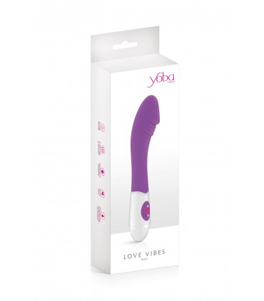 VIBRADOR SILICONA G-SPOT AELA MORADO