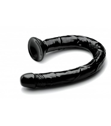 DILDO PENE CON VENTOSA 50"8 CM NERO