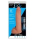 PENE VIBRADOR C/ TESTÍCULOS FLESH 28 CM