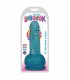DILDO CON TESTICOLI SLIM STICK BERRY 15"24 CM