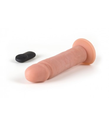 VIBRADOR REALÍSTICO "R1" 19CM C/ CONTROL REMOTO