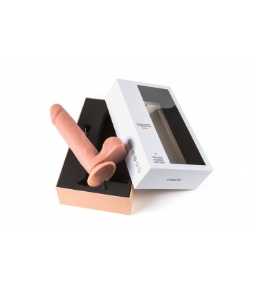 REALISTISCHER VIBRATOR "R6" 24,5 CM MIT FERNBEDIENUNG