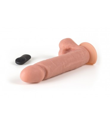REALISTISCHER VIBRATOR "R6" 24,5 CM MIT FERNBEDIENUNG