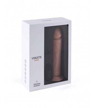 VIBRADOR REALÍSTICO "R2" 21CM C/ CONTROL REMOTO