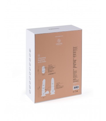 VIBRATEUR RÉALISTE "R4" 19CM AVEC TÉLÉCOMMANDE