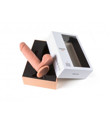 VIBRADOR REALÍSTICO "R5" 21CM C/ CONTROL REMOTO