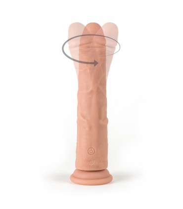 VIBRATORE E ROTATORE REALISTICI "R8" 21CM CON TELECOMANDO