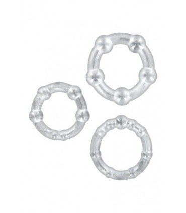 SET 3 ANILLAS GLAMY RINGS ERECT