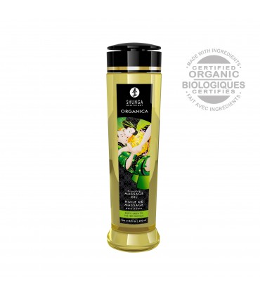 BIO-MASSAGEÖL MIT GRÜNTEE 240 ML