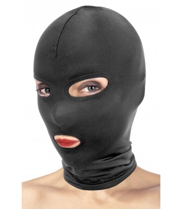 MÁSCARA SPANDEX 3 ABERTURAS NEGRA