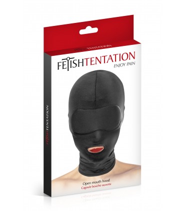 SPANDEX MASK 1 BLACK OPENING
