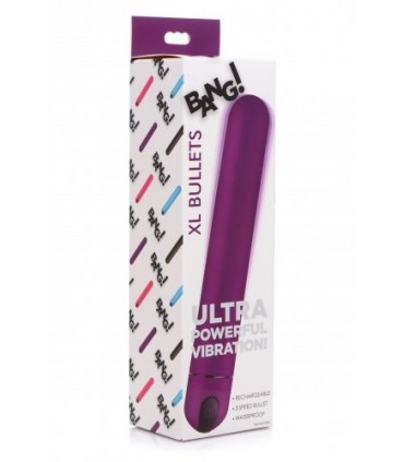 BALA VIBRADORA XL USB MORADA