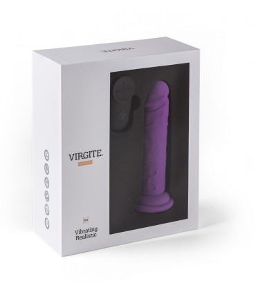 REALISTIC VIBRATOR "R11" PURPLE 14.4CM W/ REMOTE CONTROL