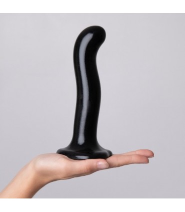 SILIKON-DILDO-PUNKT-STIMULATOR P/G SCHWARZ M