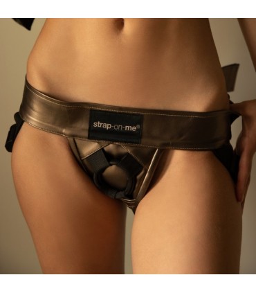 BASE DE HARNAIS EN SIMILICUIR CURIEUX