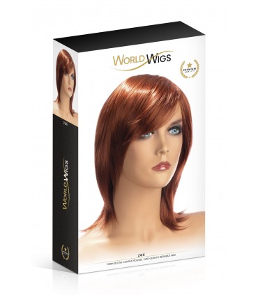 ZOE WIG CHEVEUX MOYENS ROUSSE