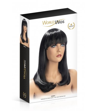 EMMA LANGE BRÜNETTE PERÜCKE