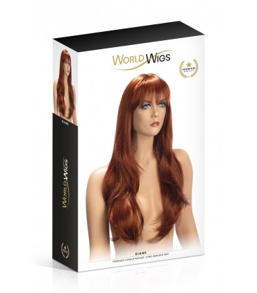 PELUCA DIANE LARGA PELIRROJA