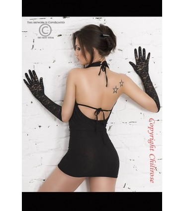 CR3071 SCHWARZE SPITZENHANDSCHUHE