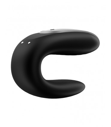 SATISFYER DOUBLE FUN C/ MANDO Y APP NEGRO