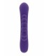 VIBRADOR TRIPLE PLACER USB SILICONA