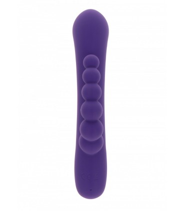 VIBRADOR TRIPLE PLACER USB SILICONA