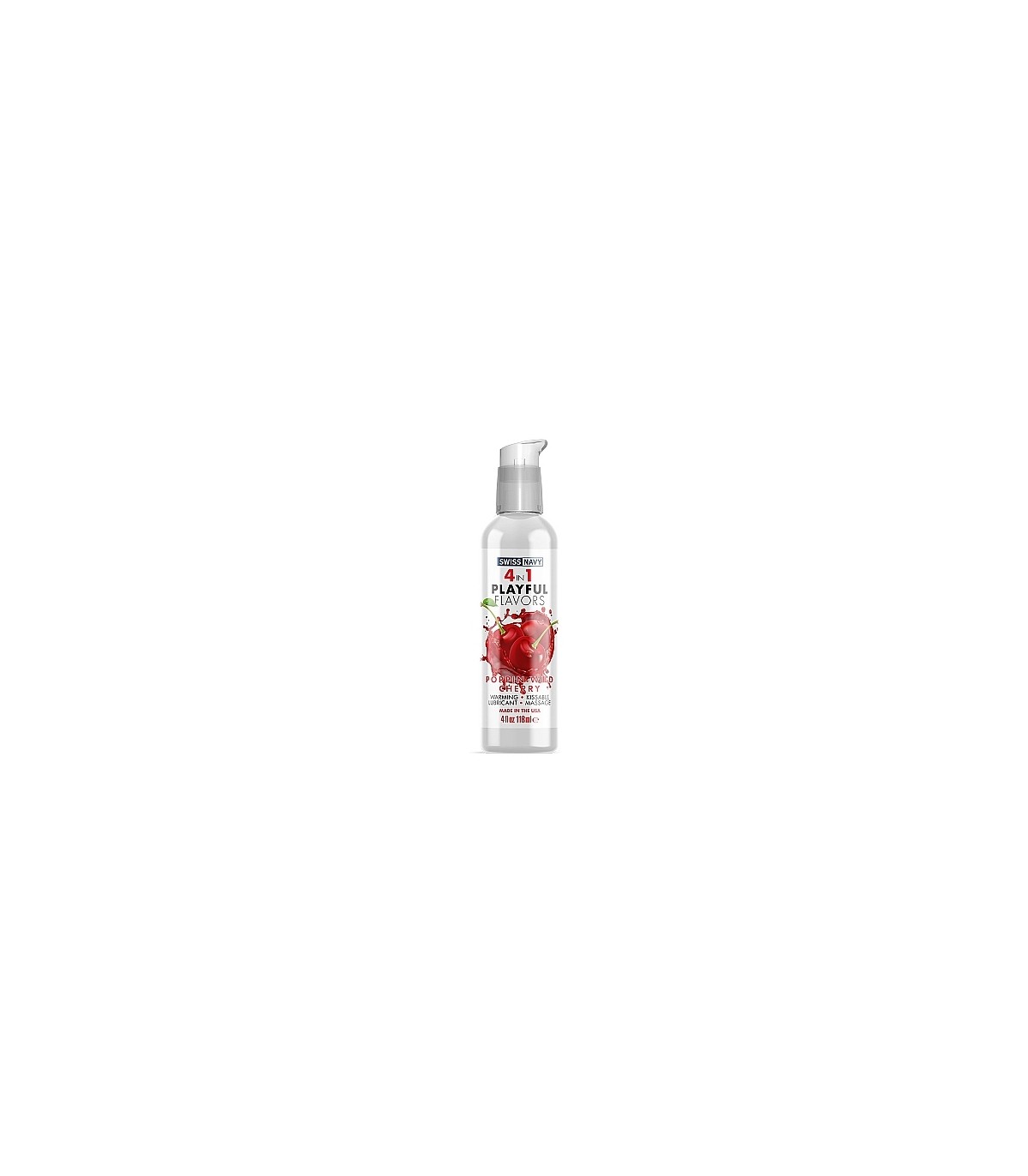 LUBRICANTE SWISS NAVY 4 EN 1 CEREZA 118 ML