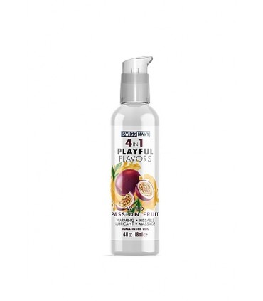 LUBRICANTE SWISS NAVY 4 EN 1 FRUTAS DE LA PASIÓN 118 ML