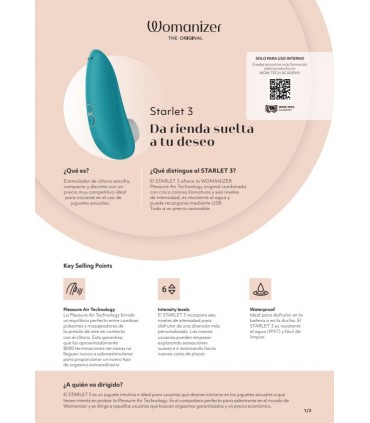WOMANIZER STARLET 3 AQUA