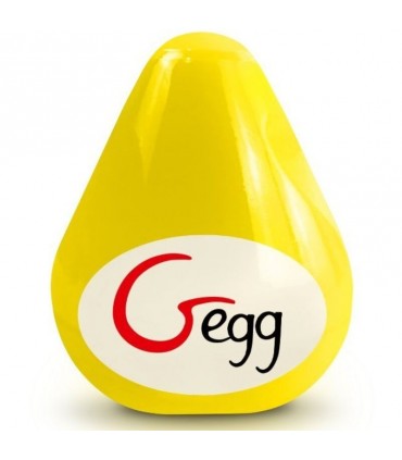 MASTURBADOR HOMBRE REUTILIZABLE GEGG AMARILLO