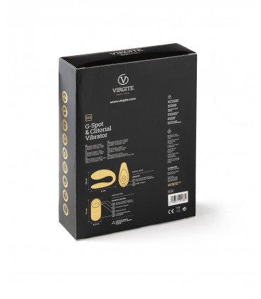 G-SPOT & CLITORIAL VIBRATOR E12 BLACK EDITION