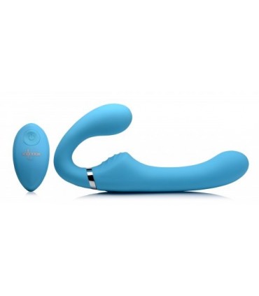 CABLAGGIO USB DOPPIO IN SILICONE CON CONTROLLO BLU