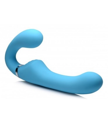 CABLAGGIO USB DOPPIO IN SILICONE CON CONTROLLO BLU