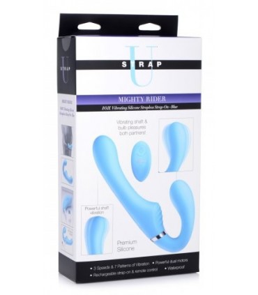CABLAGGIO USB DOPPIO IN SILICONE CON CONTROLLO BLU