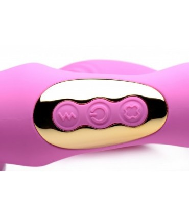 DOPPELTER KABEL MIT STEUERUNG UND DRUCKPUNKT G USB ROSA