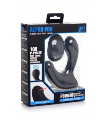 STIMOLATORE DELLA PROSTATA USB ROTONDO E GIRANTE E PULSATORIO CON TELECOMANDO