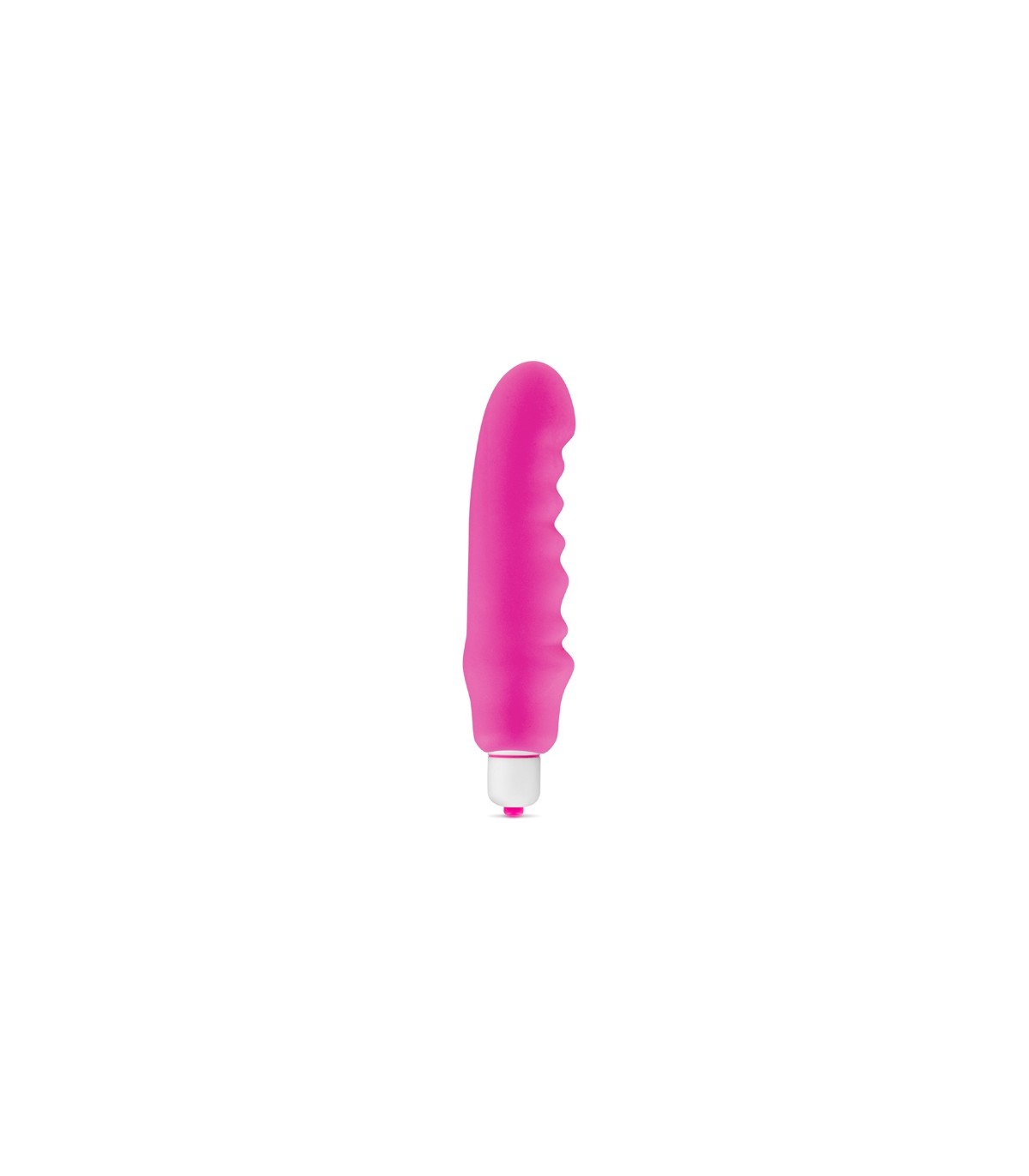 VIBRADOR SILICONA CHUBBIE ROSA
