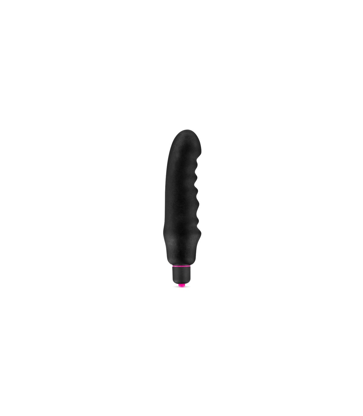 VIBRADOR SILICONA CHUBBIE NEGRO