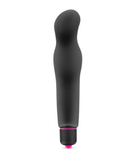 VIBRADOR SILICONA LOVE STICK NEGRO