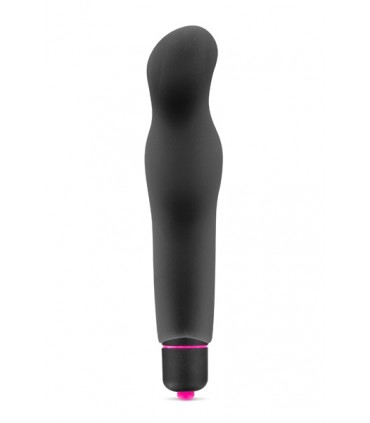 VIBRADOR SILICONA LOVE STICK NEGRO