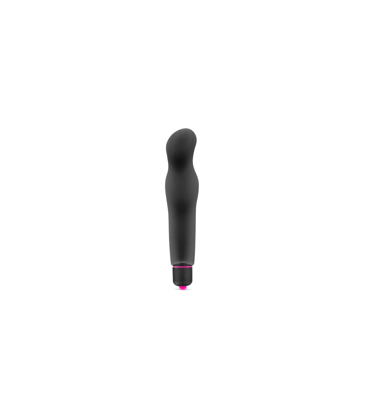 VIBRADOR SILICONA LOVE STICK NEGRO