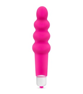 VIBRADOR SILICONA BOOM STICK ROSA
