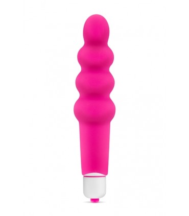 VIBRADOR SILICONA BOOM STICK ROSA