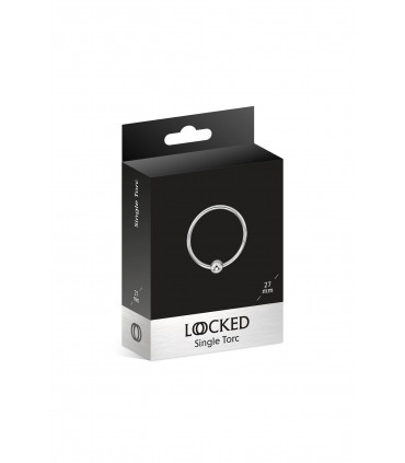 ANNEAU ACIER TORC SIMPLE 27 MM