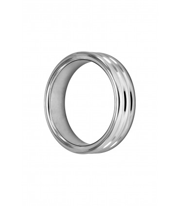 ANNEAU 3 LIGNES ACIER 40 MM X 50 MM