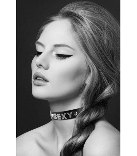 COLLAR SEXY STRASS