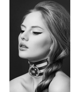 COLLAR ANCHO FETISH NEGRO